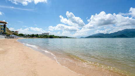 中国深圳大鹏较场尾海边自然景观