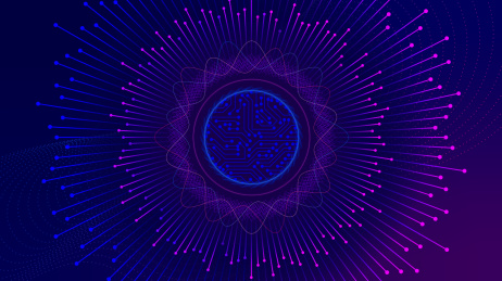 5G科技数码通讯，具有科技感的背景图