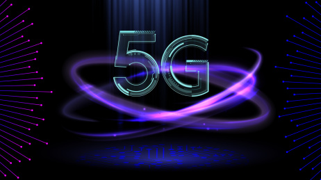 5G科技数码通讯，具有科技感的背景图