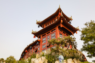 中国陕西省咸阳市兴平市马嵬驿景区