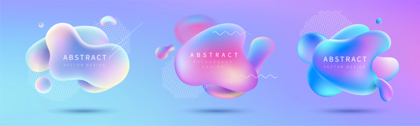 流体全息色标签设计