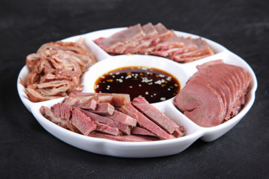 中餐美食-凉菜-驴肉拼盘