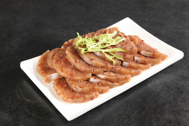 中餐美食-凉菜-驴肉焖子