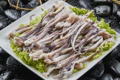 烤肉食材生鱿鱼须 中华料理