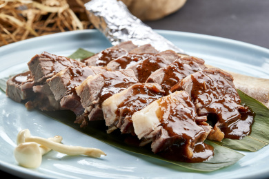 清炖浇汁牛肋条(拆骨肉)