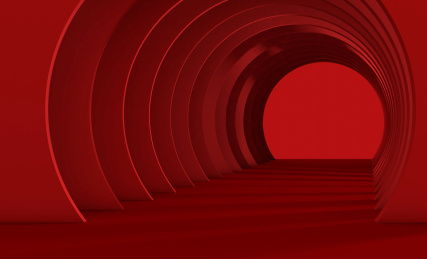 3D红色空间背景