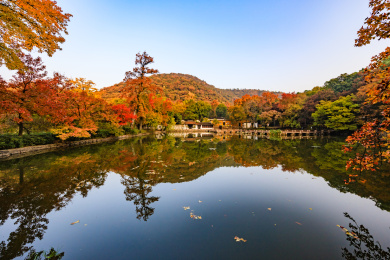 中国江苏省苏州市天平山风景区