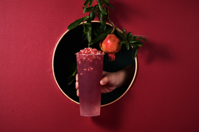 石榴红宝石水果茶 石榴