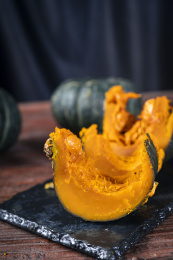 成熟的板栗南瓜