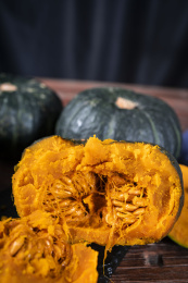 成熟的板栗南瓜