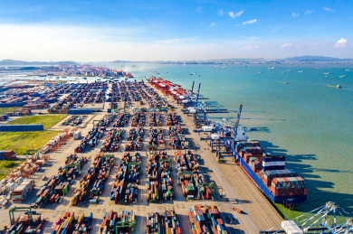 中国广东省广州市南沙区南沙港