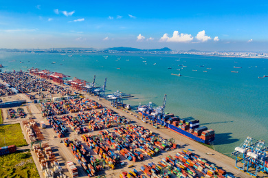 中国广东省广州市南沙区南沙港