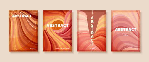 唯美峡谷岩石纹理背景模版