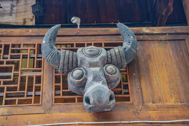 广东清远连南县千年瑶寨午后晴天风光