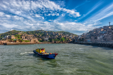 舟山东极镇青浜岛海景
