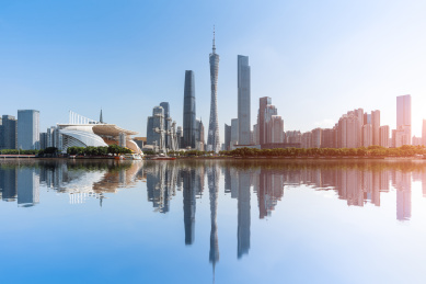 广州珠江新城城市风光