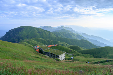 中国江西萍乡武功山风光