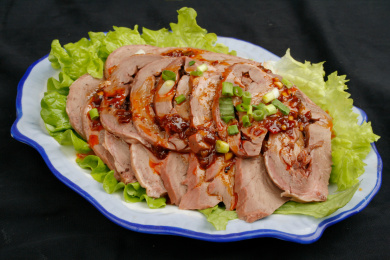 中餐美食-熏酱-熏猪心