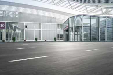 广东省深圳国际会展中心贸易展销会的场景