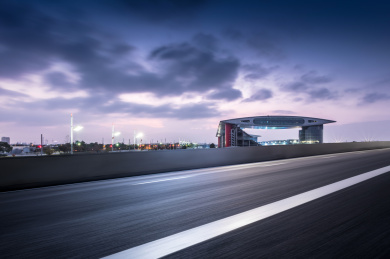 中国上海嘉定F1国际赛车场赛道
