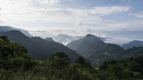 中国重庆綦江区黑山镇自然风光