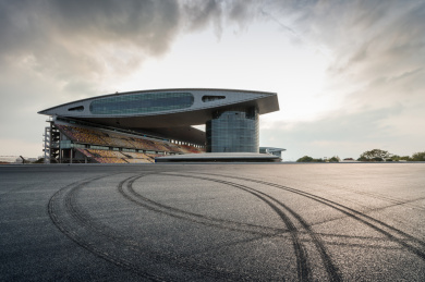中国上海嘉定F1国际赛车场赛道