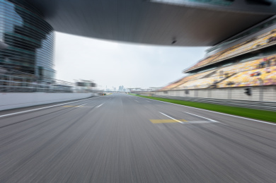 中国上海嘉定F1国际赛车场赛道