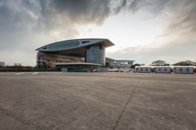 中国上海嘉定F1国际赛车场赛道