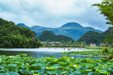 中国云南文山州丘北县普者黑风景区