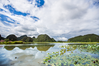 中国云南文山州丘北县普者黑风景区