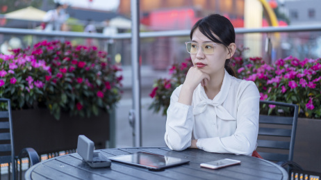 一位商务女性的日常生活