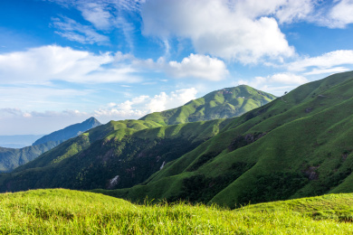 中国江西省萍乡市武功山风光