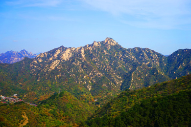 初秋的慕田峪长城