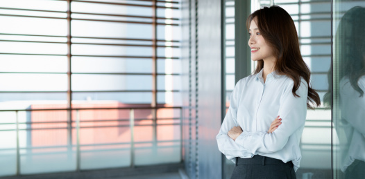 自信的商务女士