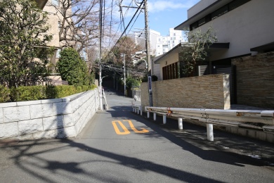 日本东京的小巷