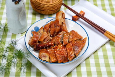 特色中餐美食烤鸭