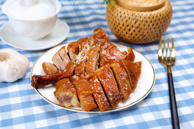 特色中餐美食烤鸭