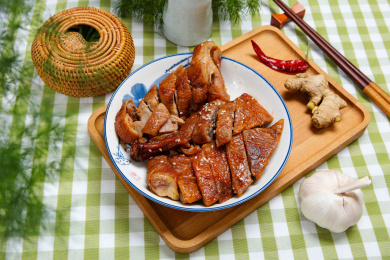 特色中餐美食烤鸭
