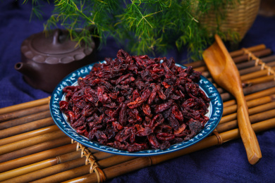 中医中药材山萸肉