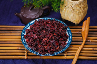 中国传统医学药材山茱萸肉