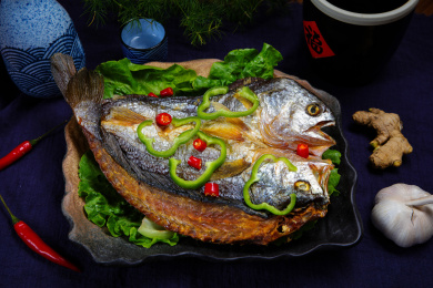 腊味美食咸鱼干