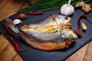 腊味美食咸鱼干