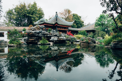 岭南园林——广东新会盆趣园