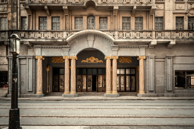 中国上海民国时期老街景