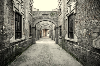 中国上海石库门建筑