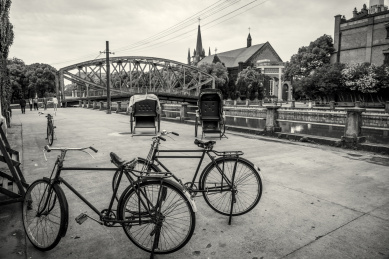 老上海街道场景