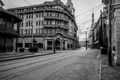 中国上海民国时期老街道