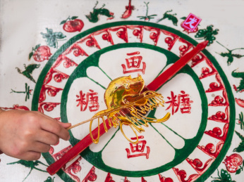 中国民间传统文化糖画艺术