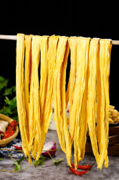 手工自制腐竹