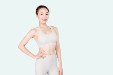 健身女性肖像